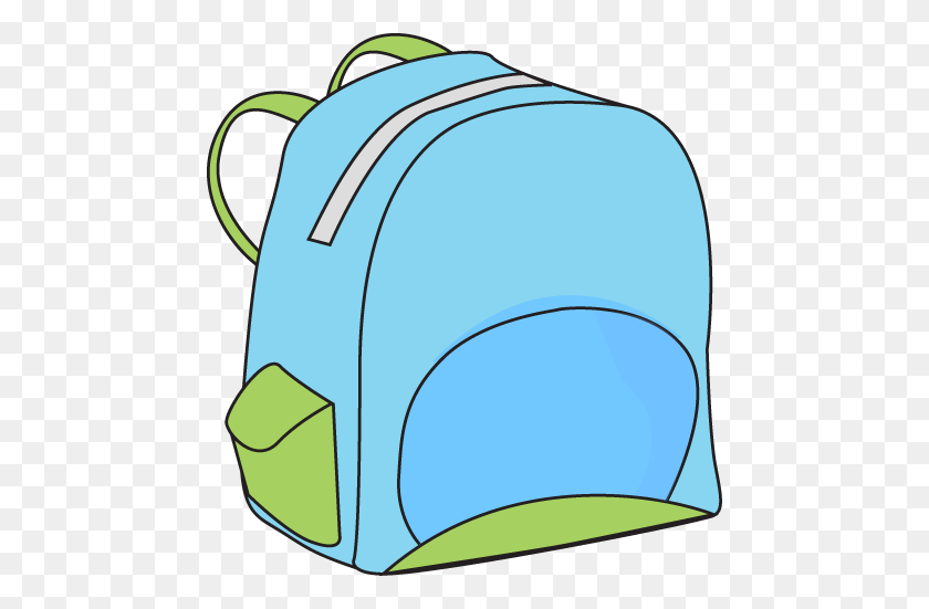 466x491 School Backpack Clip Art - Tape Clipart