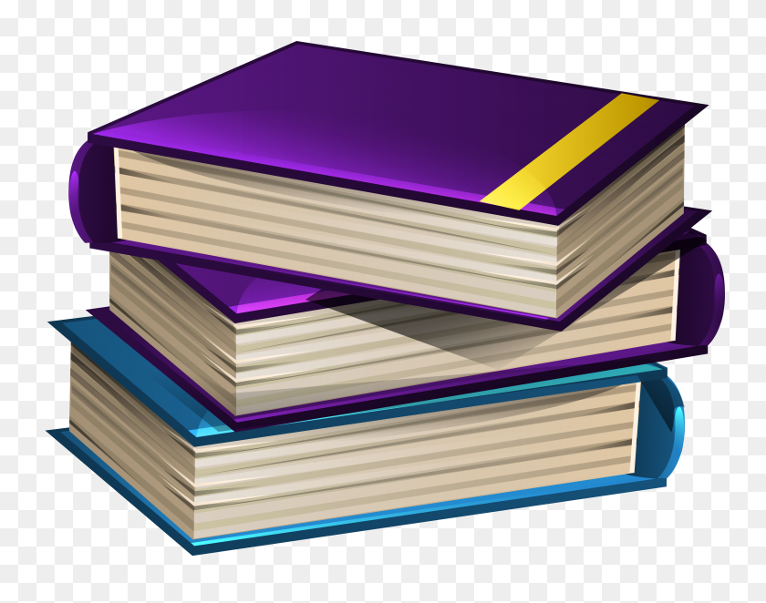 6216x4804 School Books Png Clipart - School Books PNG