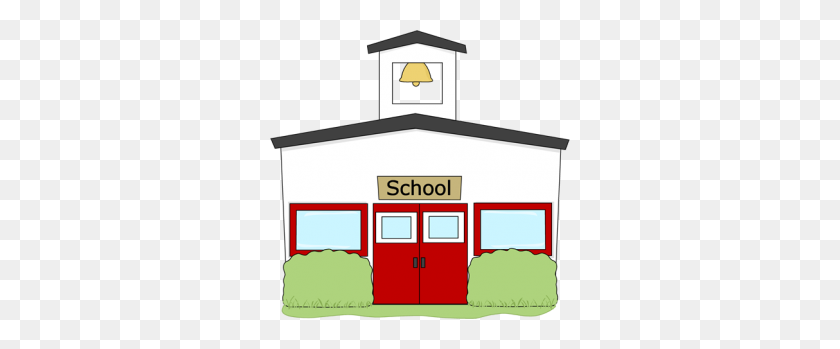 300x289 School Building Clipart School Building Clip Out - School Rules Clipart