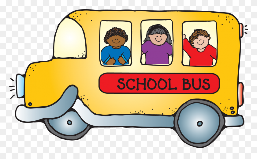 1983x1167 School Bus Children Clipart Png School Bus Clipart - School Children Clipart