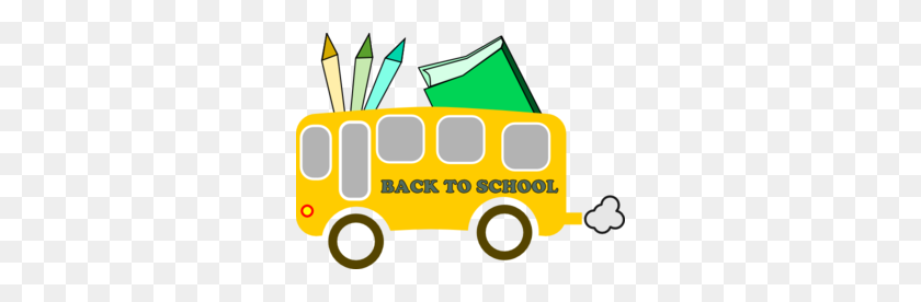 300x216 School Bus Clip Art - School Bus Clipart