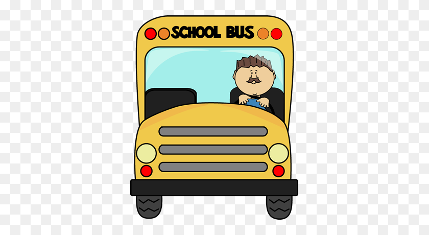 329x400 School Bus Clip Art - School Bus Clipart Free