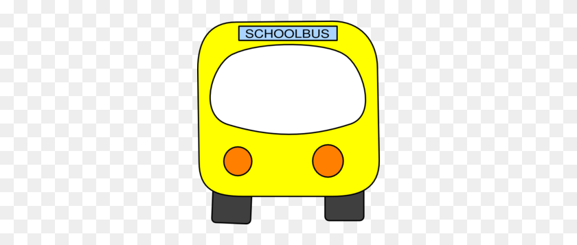 266x297 School Bus Clip Art - Arrival To School Clipart