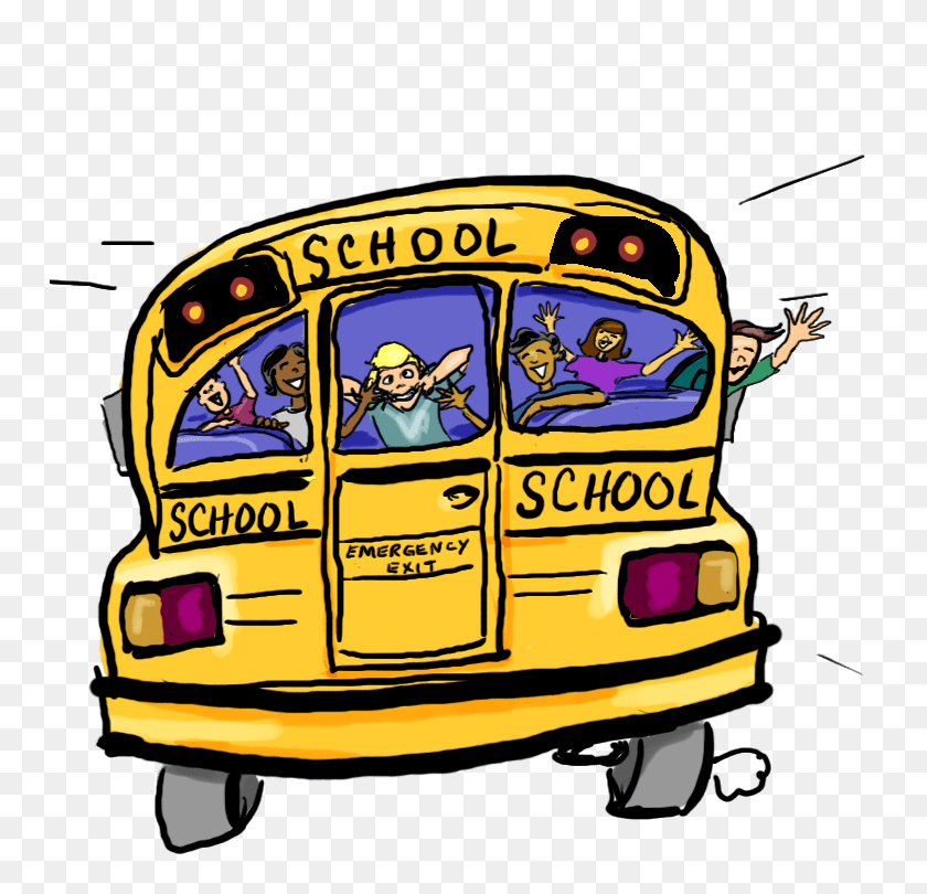 750x750 School Bus Driver Clip Art - Magic School Bus Clipart