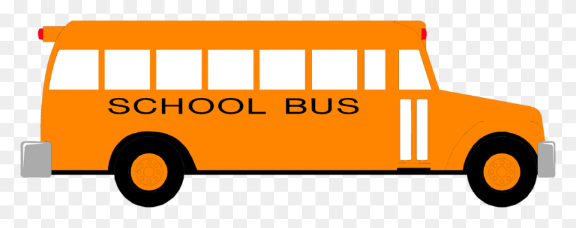 958x336 School Bus Illustration Free Transparent Images With Cliparts - Magic School Bus Clipart