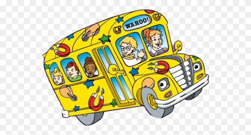 562x394 Autobús Escolar Schoolbus Magic Magicschoolbus Tv De Dibujos Animados - La Magia De Autobús Escolar De Imágenes Prediseñadas