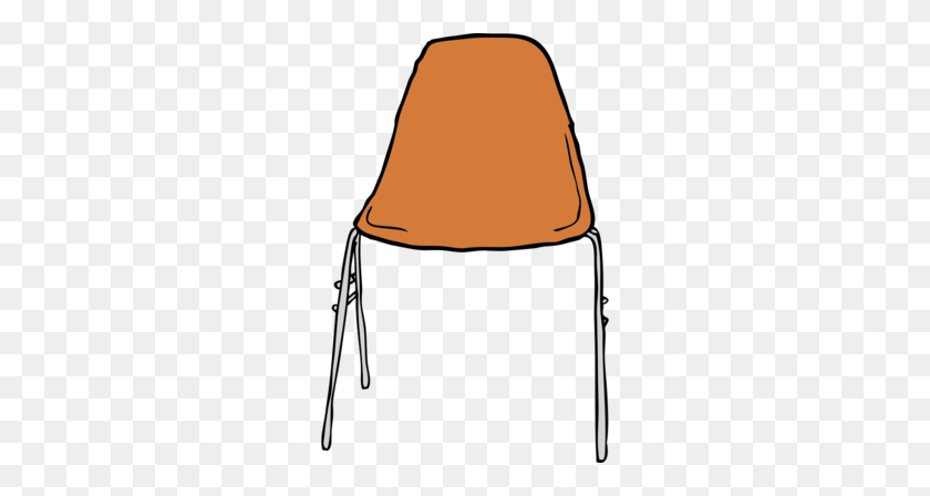 260x388 School Chair Clip Art Clipart - Table And Chair Clipart