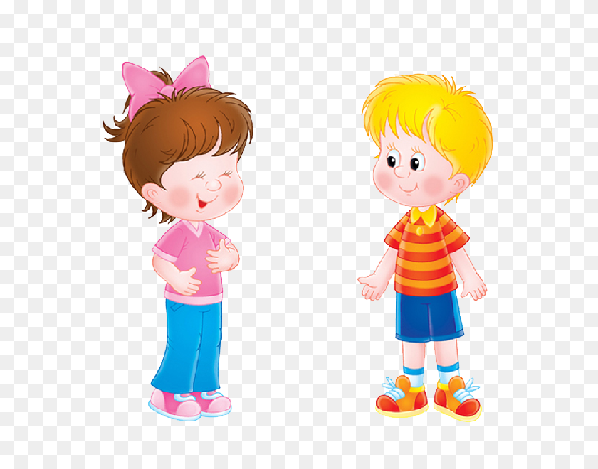 600x600 School Children - Kids Playing With Toys Clipart