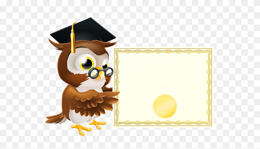 600x422 School Clip Owl, Clip Art - Woodland Border Clipart