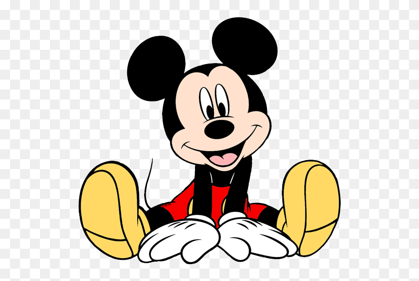 533x505 School Clipart Mickey Mouse - Mickey Mouse PNG