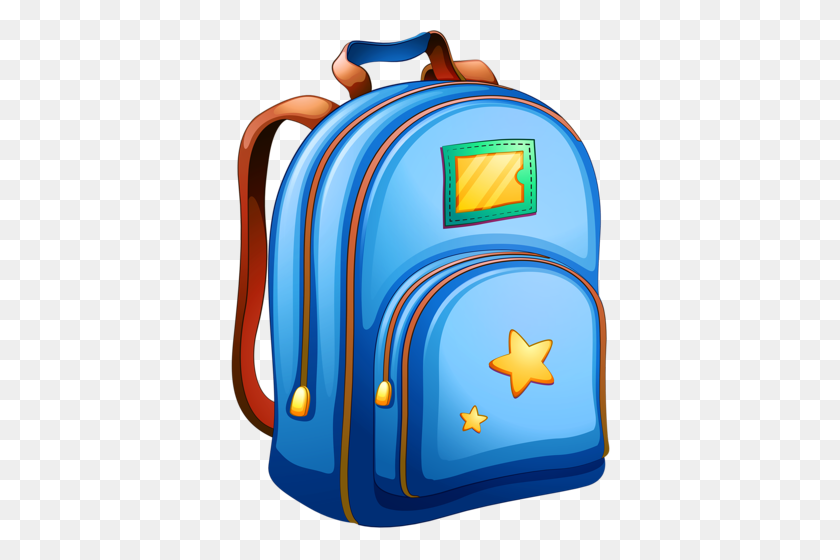 382x500 School Clipart School, School - School Bag Clipart