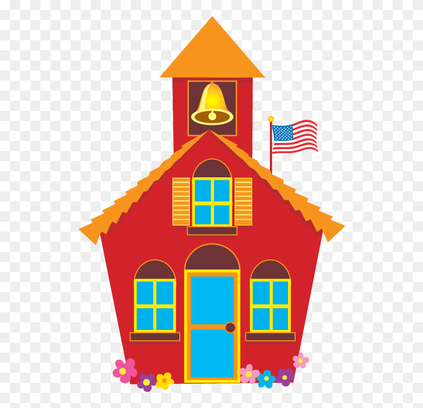 750x750 School House Schoolhouse Images Free Download Clip Art - Red House Clipart