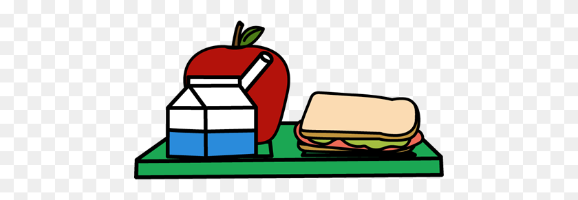 450x231 School Lunch Clip Art - School Picnic Clipart