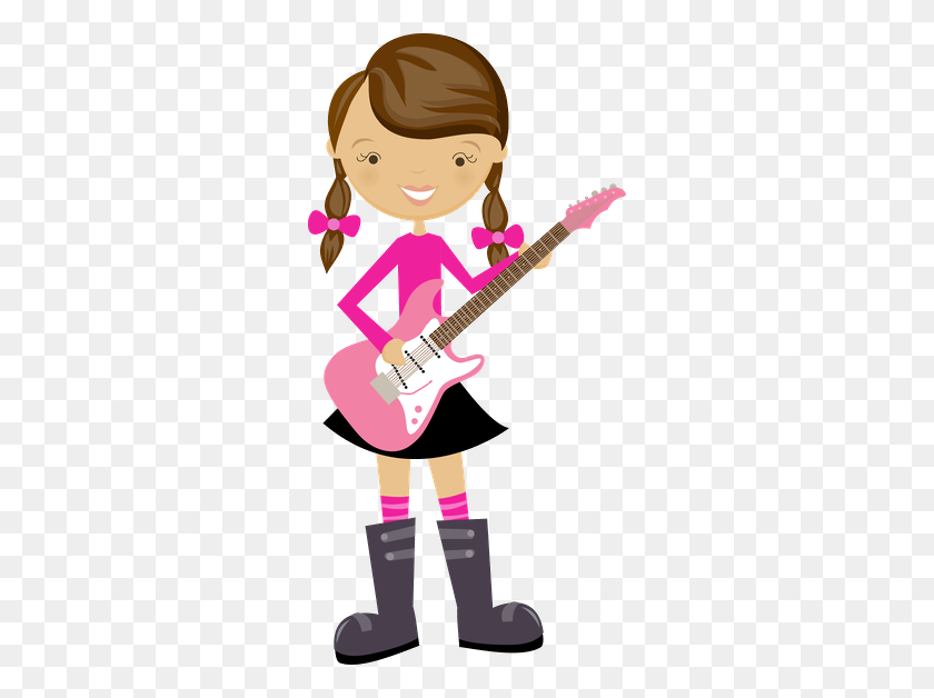 286x568 School Of Rock Music, Music Clipart - Electric Guitar Clipart