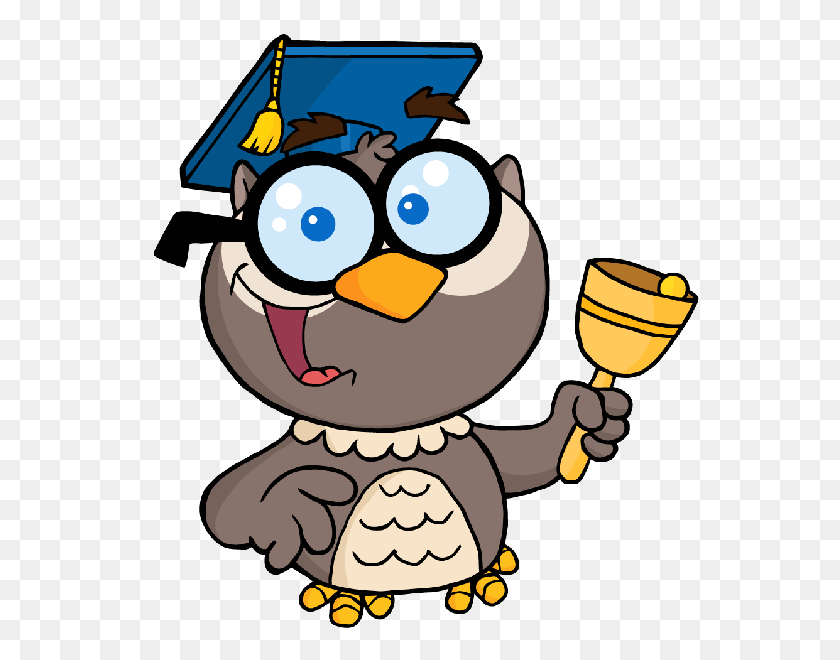600x600 School Owl Clip Art - Owl Teacher Clipart