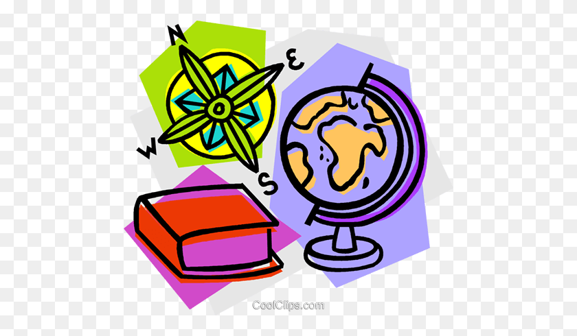 480x430 School Project, Geography Royalty Free Vector Clip Art - Project Clipart