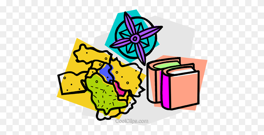 480x372 School Project, Geography Royalty Free Vector Clip Art - Geography Clipart