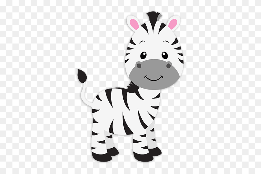 367x500 School Safari, Baby - Zebra Clipart PNG