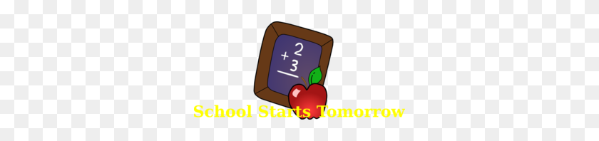 296x138 School Starts Tomorrow Clip Art - Tomorrow Clipart