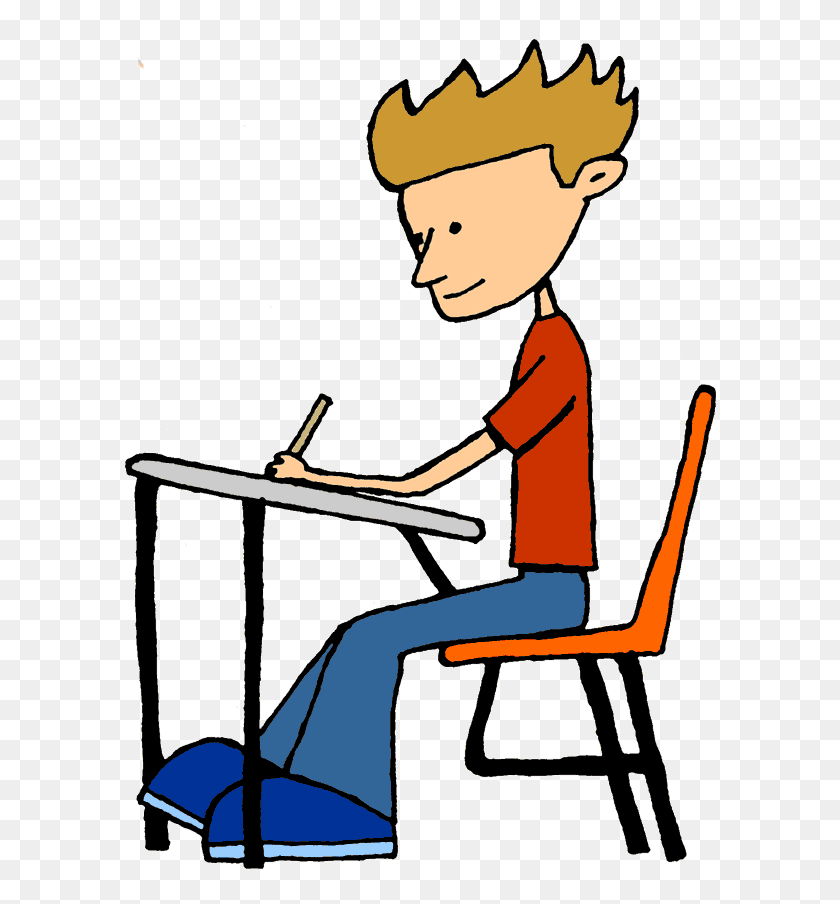 600x844 School Work Clipart Image Group - Stressed Student Clipart
