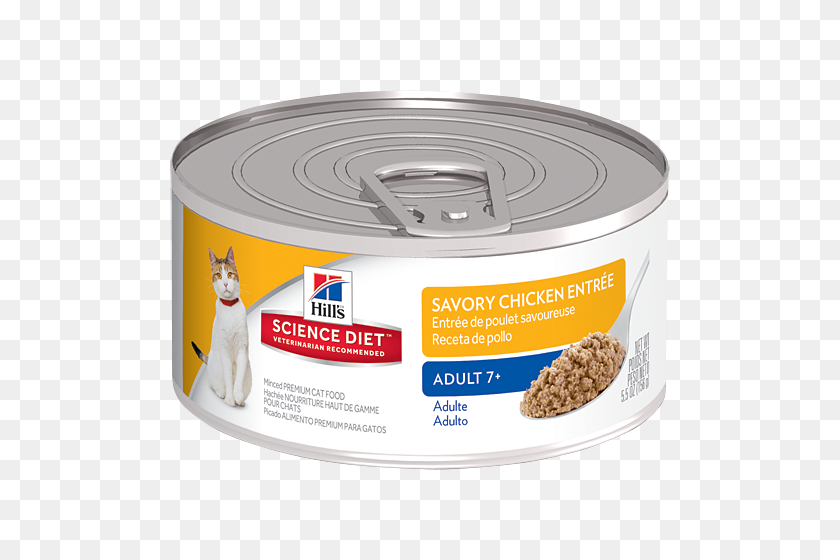 500x500 Science Adult Savory Chicken Cat Food - Canned Food PNG