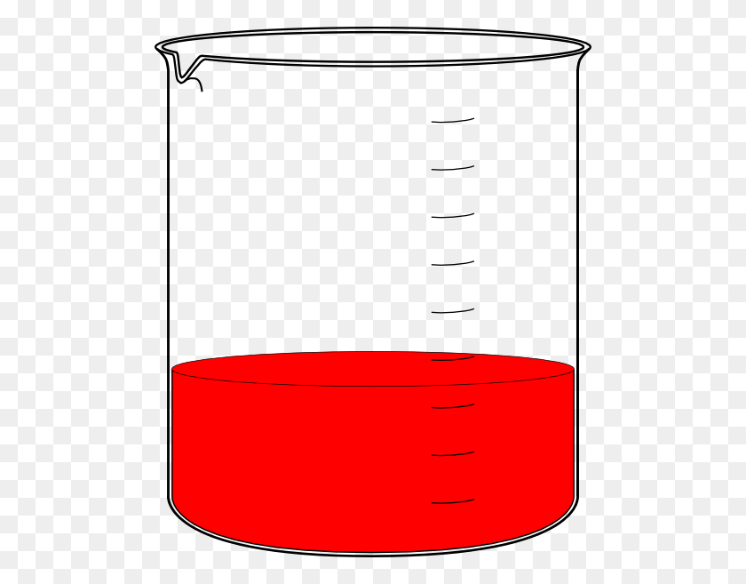 492x597 Science Beaker Clip Art Red Science Beaker Clip Art - Solution Clipart