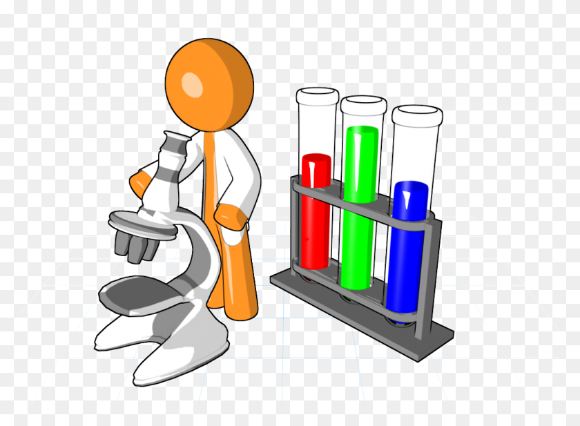 1050x750 Science Clip Art Image Black - Science Tools Clipart
