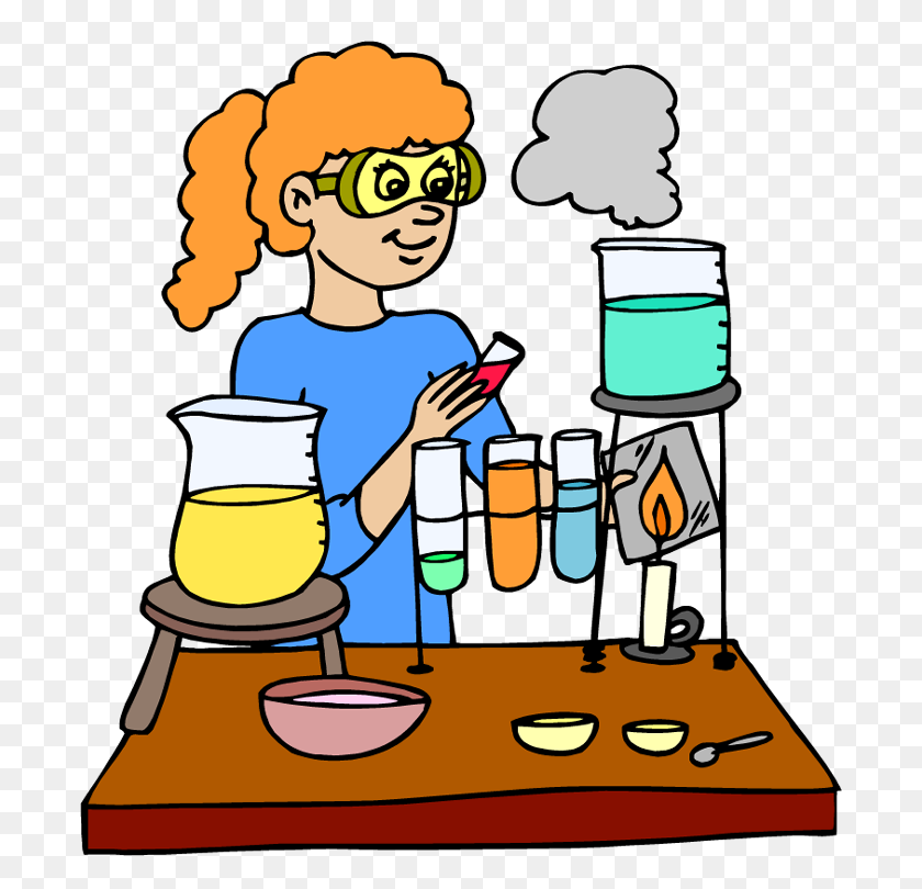 694x750 Science Clipart - Bedtime Routine Clipart