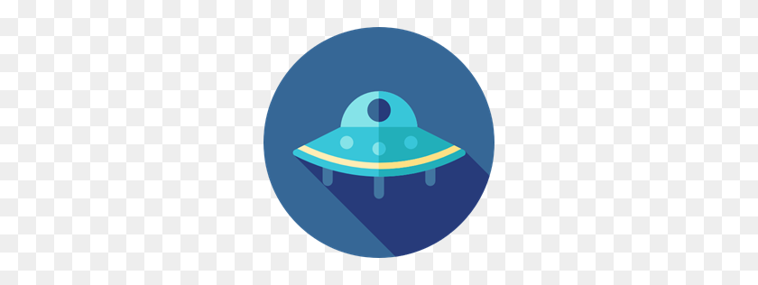 256x256 Science Fiction Clipart Alien Spaceship - Alien Spaceship Clipart