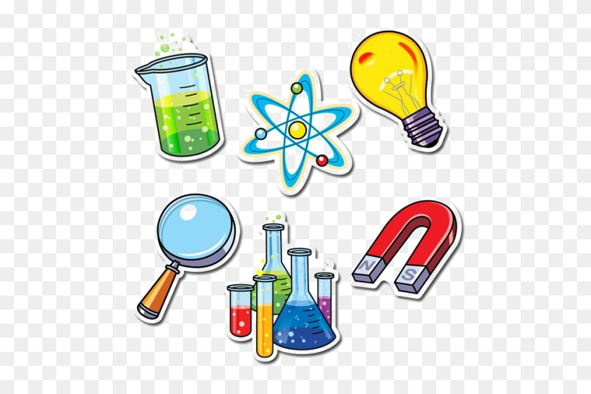 500x500 Science Free Vector Transparent Background Png Vector, Clipart - Science Equipment Clipart