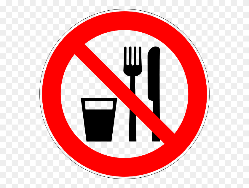 574x574 Science Lab No Eating Or Drinking Clipart - Lab Safety Clipart