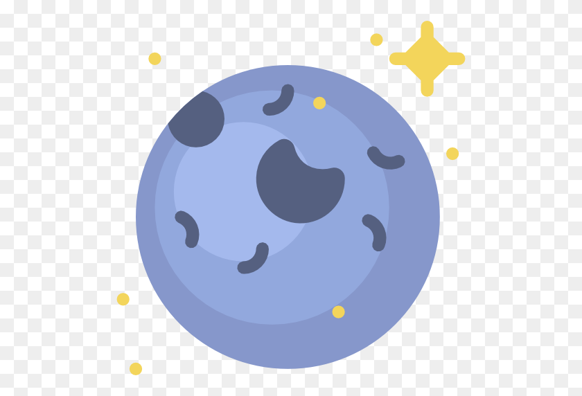 512x512 Наука, Нептун, Астрономия, Солнечная Система, Значок Планеты - Нептун Png
