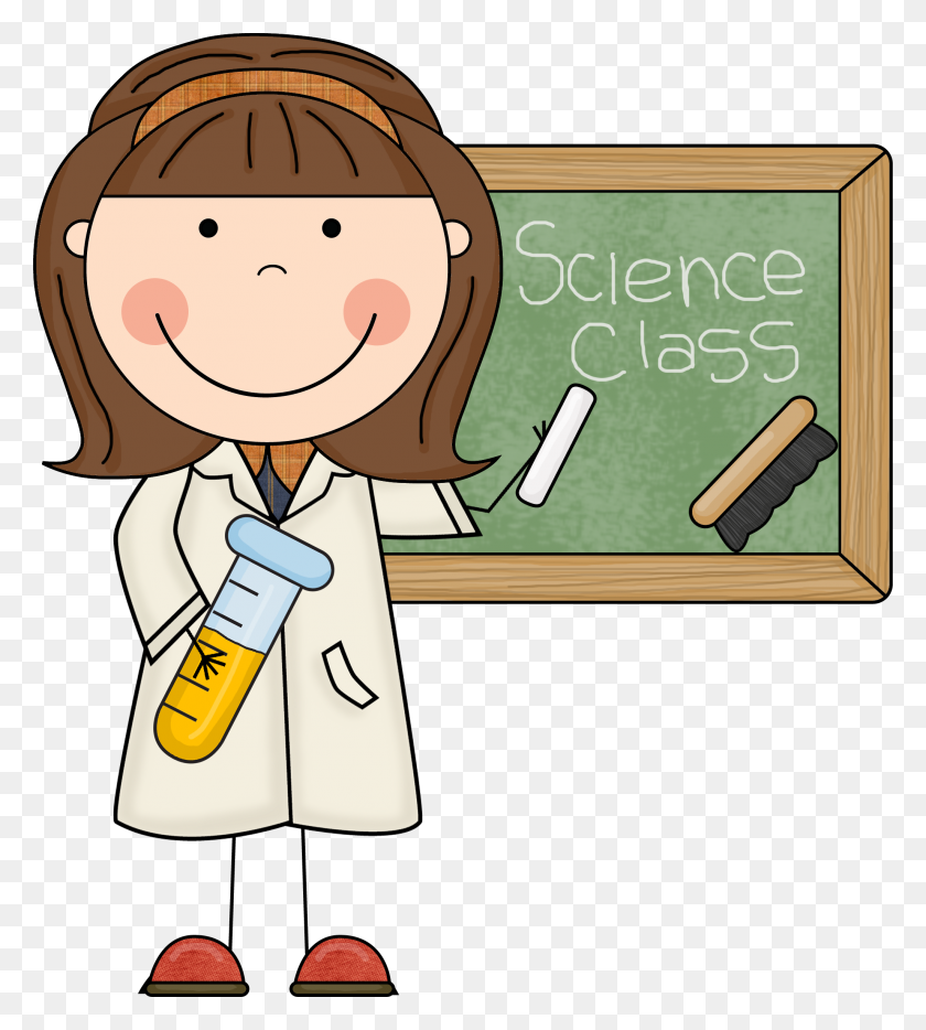 2053x2301 Scientist Clipart Elementary Student - Teacher Clipart Images