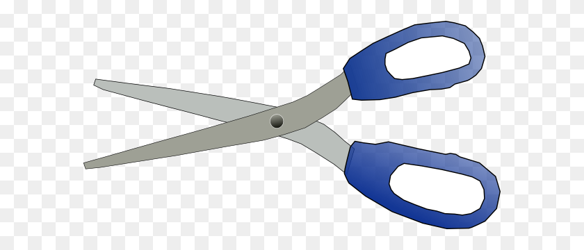 600x300 Scissors Clip Art Free Vector - Scissors Clipart PNG