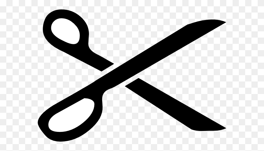 600x422 Scissors Clip Art Images - Wrench Clipart Black And White