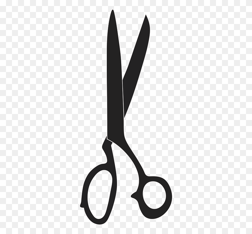 360x720 Scissors Graphic Image Group - Shears Clipart