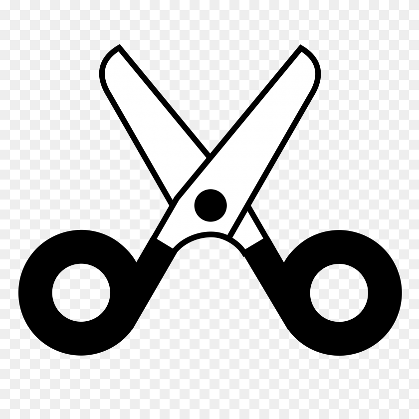 2400x2400 Scissors Open Icon Icons Png - Scissors Icon PNG