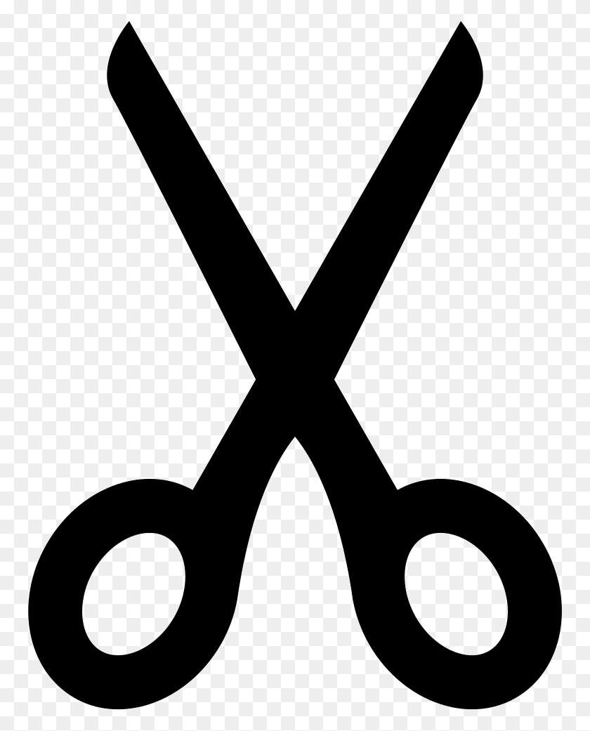 760x981 Scissors Png Icon Free Download - Scissors Icon PNG