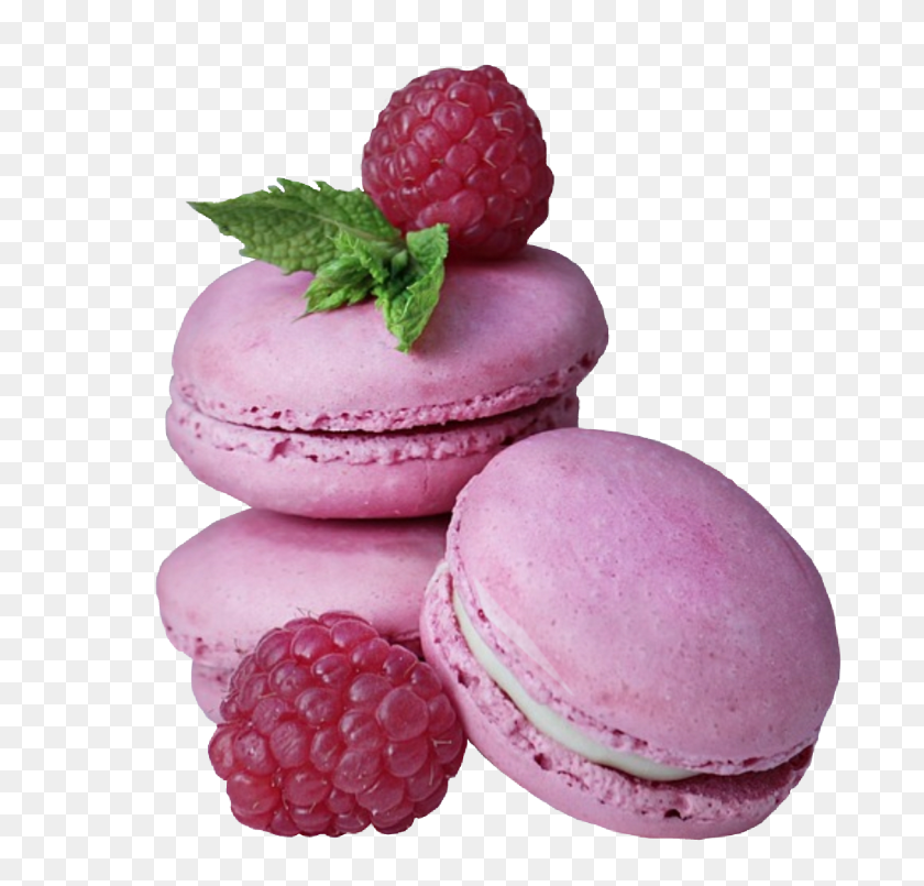 1418x1355 Scmacaroons Macaroons Fruit Raspberries Rasberry Pink - Raspberries PNG