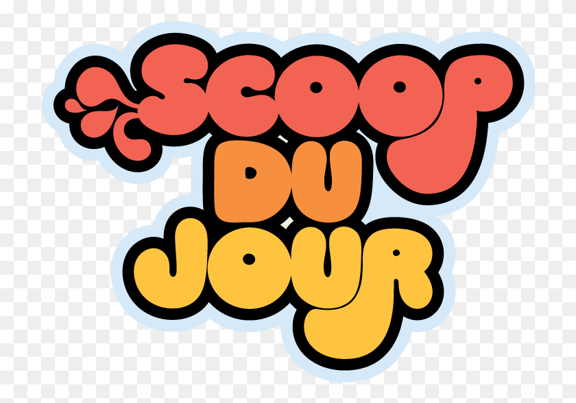 720x527 Scoop Du Jour - Здесь The Scoop Клипарт