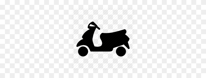 260x260 Scooter Clipart - Trike Clipart