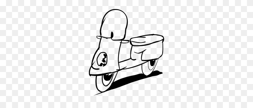 250x300 Scooter Clipart Gratis - Scooter Clipart