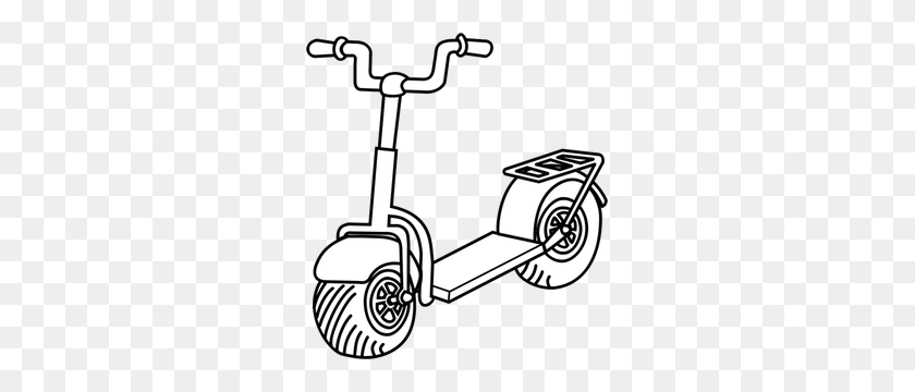 277x300 Scooter Free Clipart - Segway Clipart