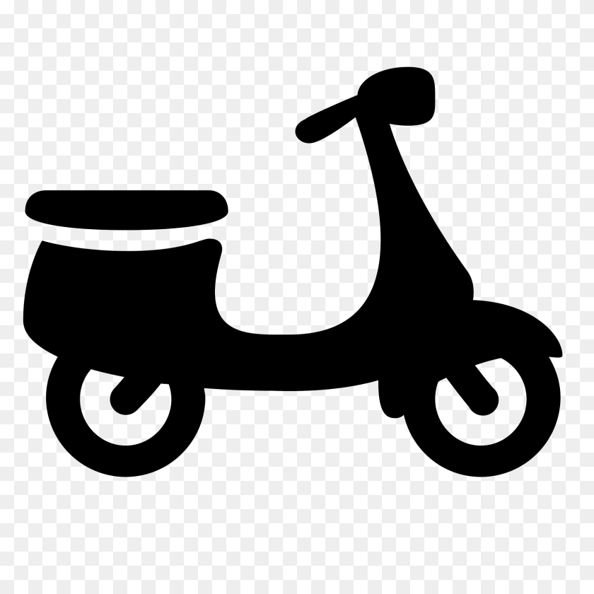 1600x1600 Icono De Scooter - Scooter Png