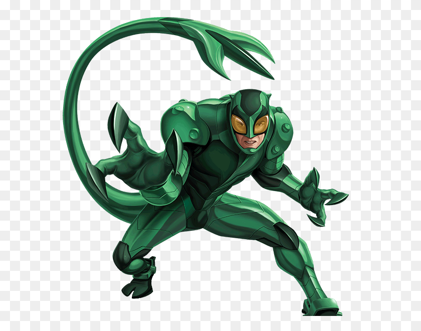 600x600 Scorpion Comic Marvel, Spiderman - Duende Verde Png