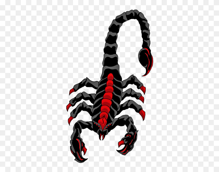 344x600 Татуировка Скорпион Татуировки Животных - Скорпион Клипарт
