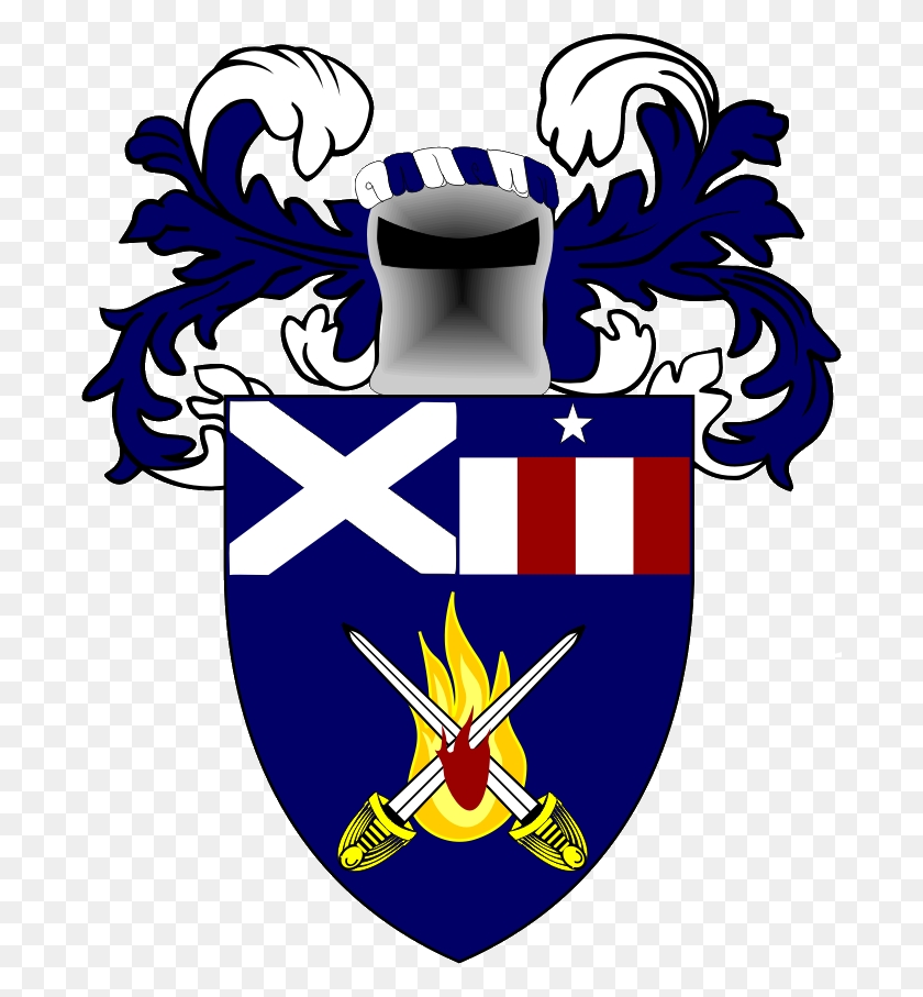 692x847 Шотландско-Американское Военное Общество - Бесплатные Военные Эмблемы Клипарт