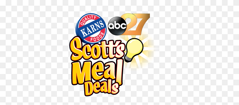 353x309 Скотт's Meal Deals Karns Foods - Клипарт С Чипсами И Соусом