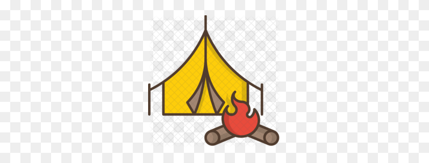 260x260 Scout Camping Clipart - Girls Camp Clipart