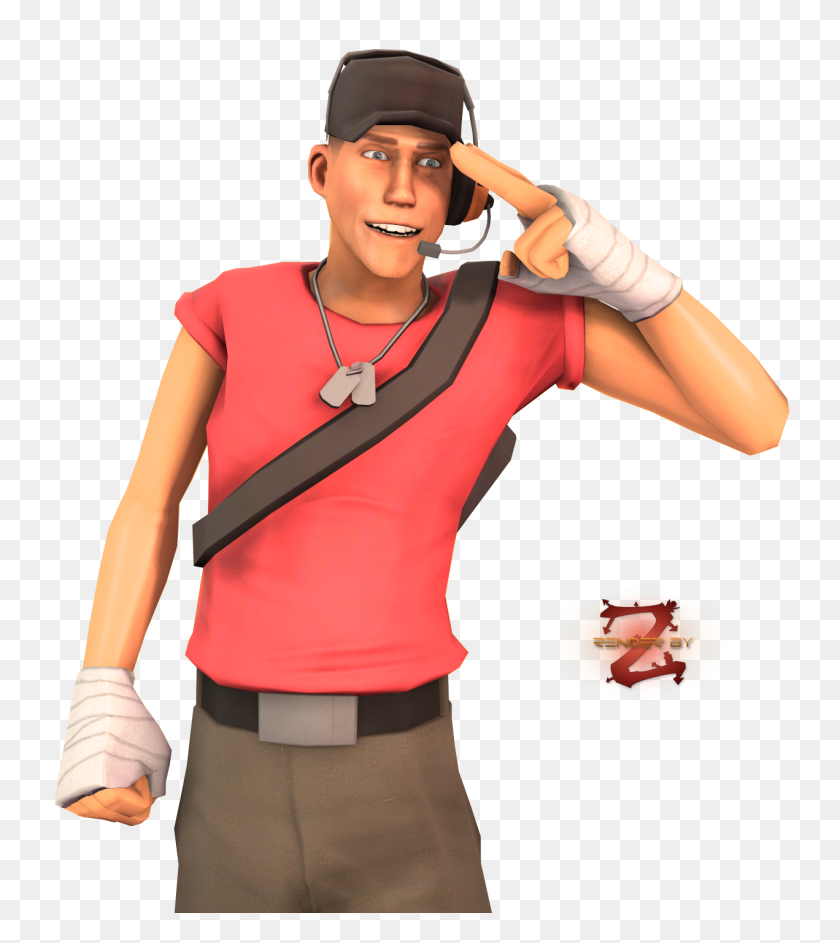 1271x1440 Scout Team Fortress - Tf2 Spy PNG
